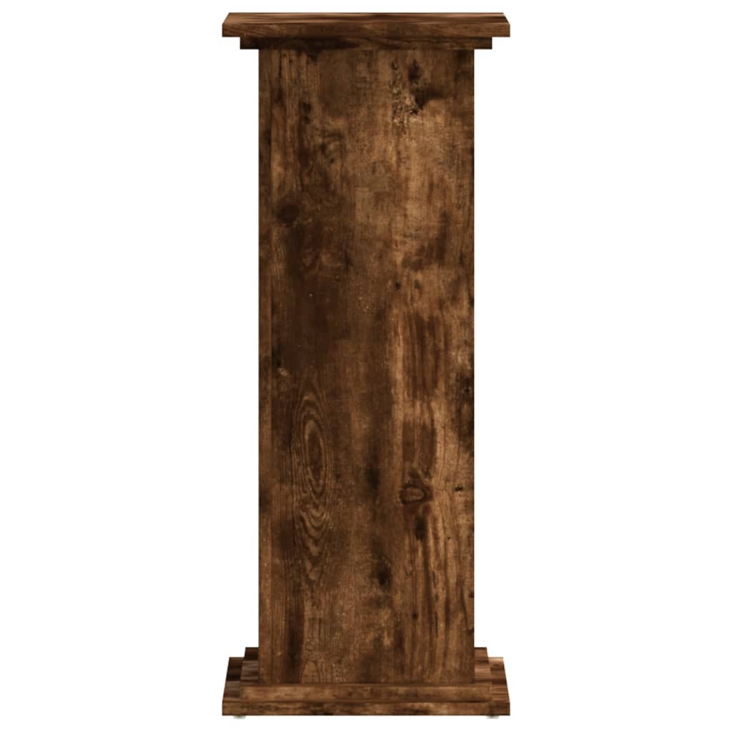 Supporto per piante Rovere Fumo 33 x 33 x 80 cm