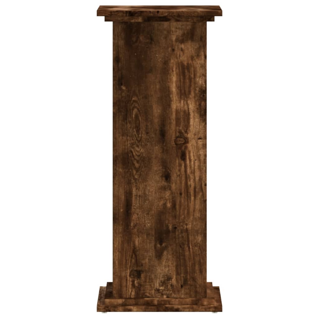 Supporto per piante Rovere Fumo 33 x 33 x 80 cm