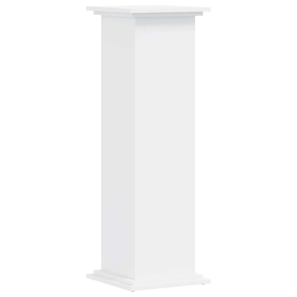 Supporto per piante Bianco 33 x 33 x 100 cm