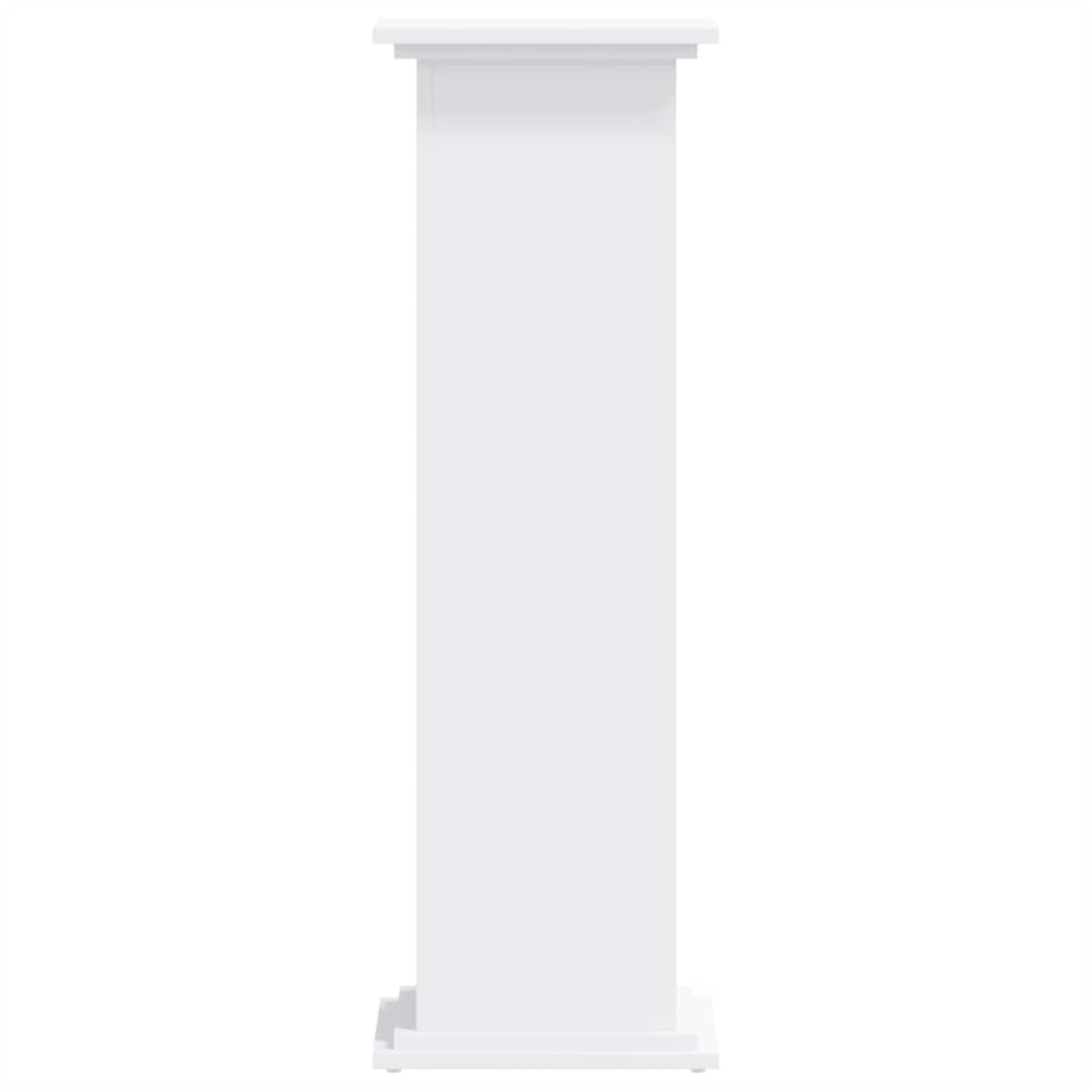 Supporto per piante Bianco 33 x 33 x 100 cm