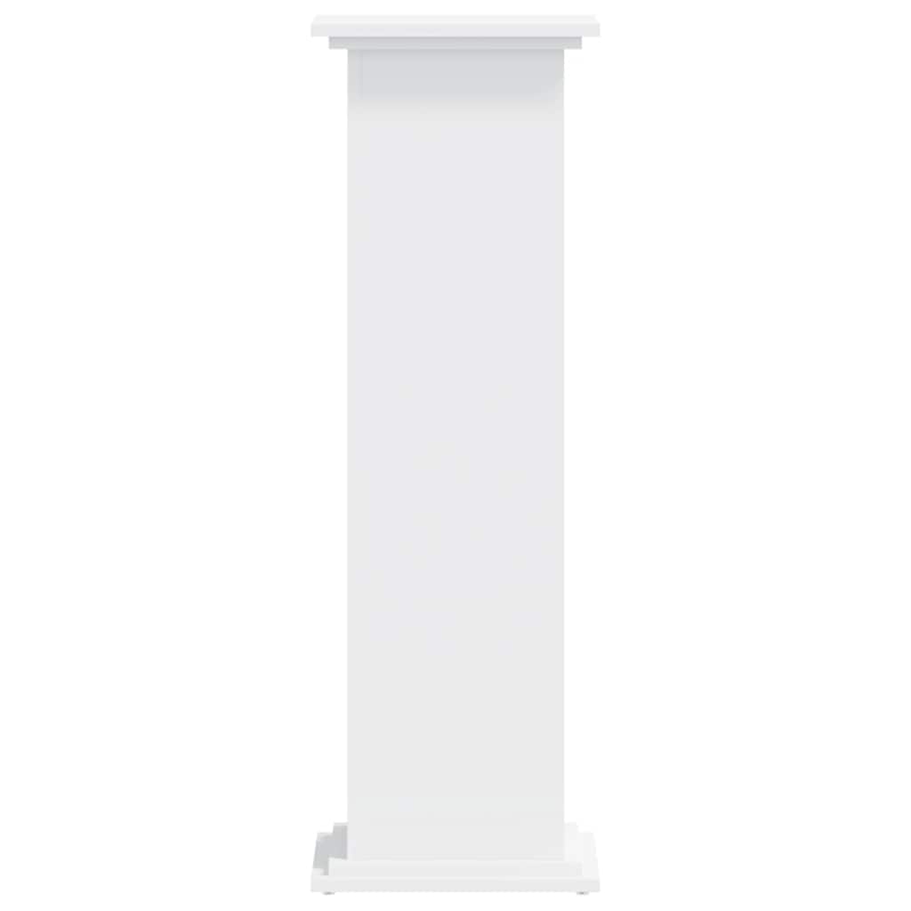 Supporto per piante Bianco 33 x 33 x 100 cm