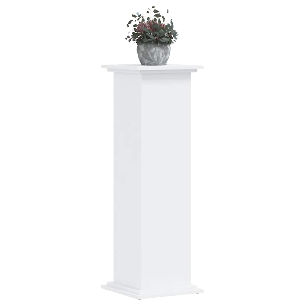 Supporto per piante Bianco 33 x 33 x 100 cm