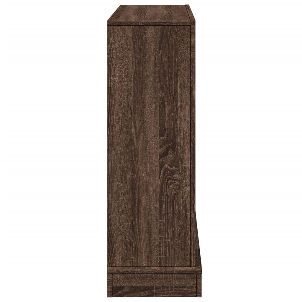 Cornice per Camino Rovere Marrone 100x30x87,5 cm in Truciolato