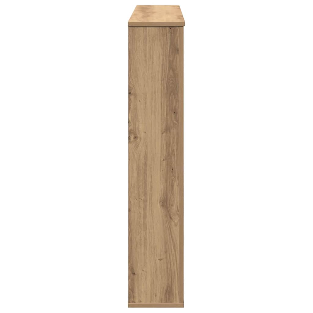 Cornice per Camino Rovere Artigianale 100x20x100 cm Truciolato