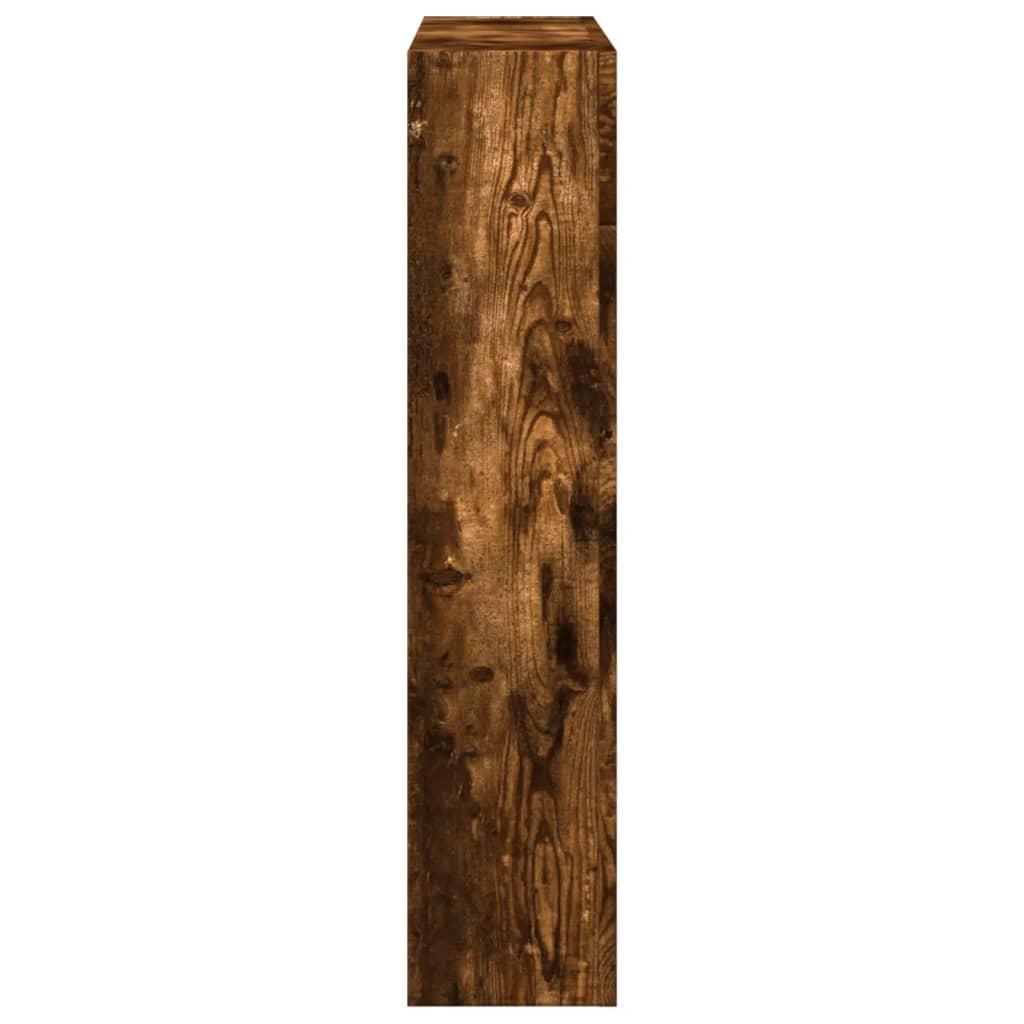 Cornice per Camino Rovere Fumo 81x18x82 cm in Truciolato