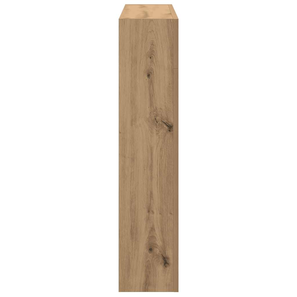 Cornice per Camino Rovere Artigianale 81x18x82 cm Truciolato