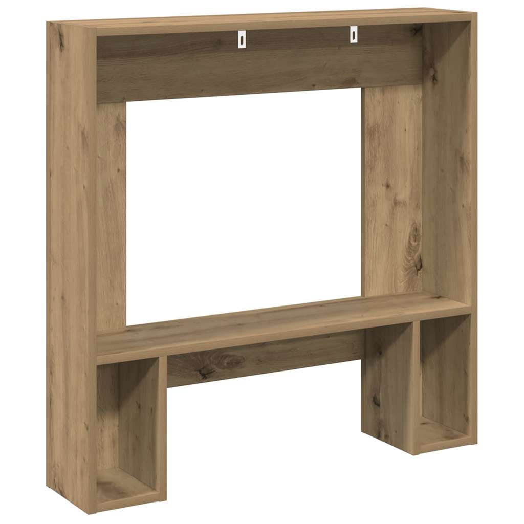 Cornice per Camino Rovere Artigianale 81x18x82 cm Truciolato