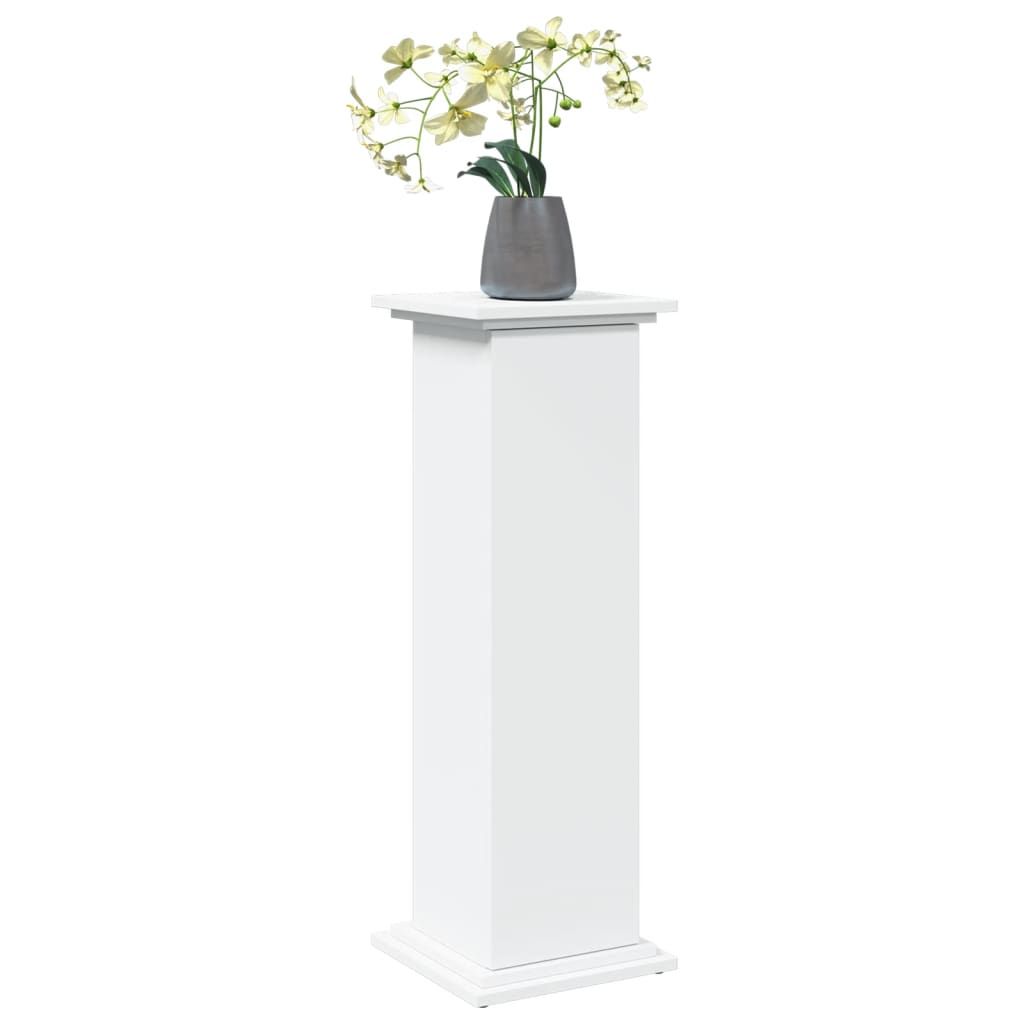 Supporto Espositivo Portaoggetti Bianco 31x30x90 cm Truciolato