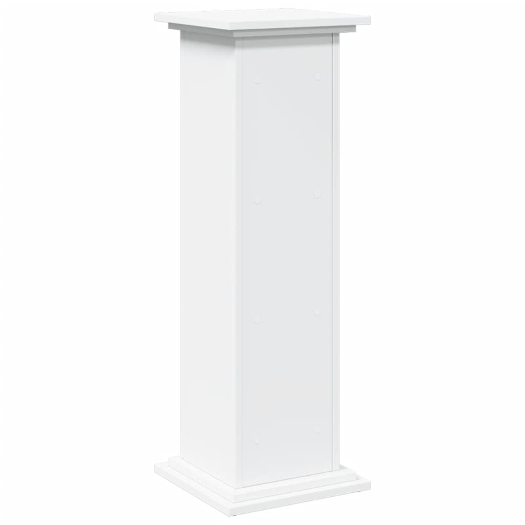 Supporto Espositivo Portaoggetti Bianco 31x30x90 cm Truciolato
