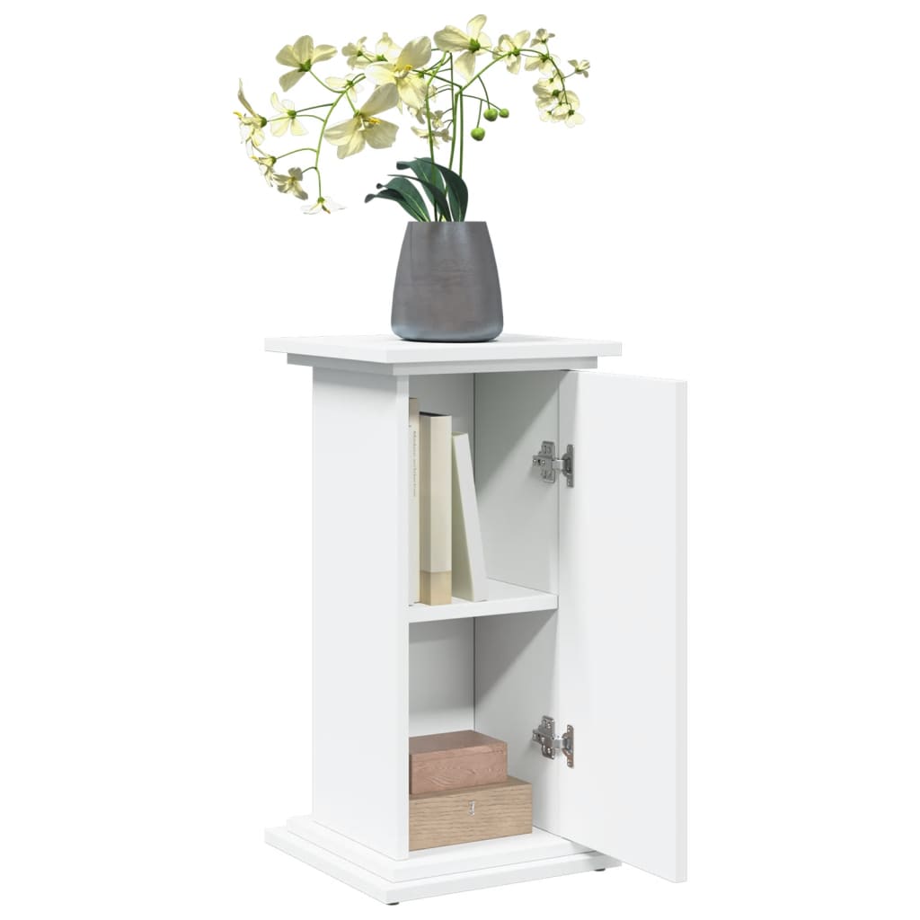 Supporto Espositivo Portaoggetti Bianco 31x30x60 cm Truciolato