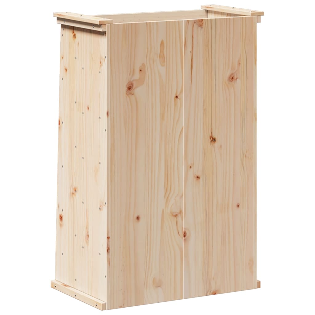 Fioriera per Erbe 6 Ripiani 69x40x101,5cm Legno Massello Pino