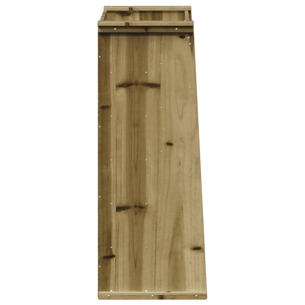 Fioriera per Erbe 6 Ripiani 69x40x101,5cm Legno Impregnato Pino