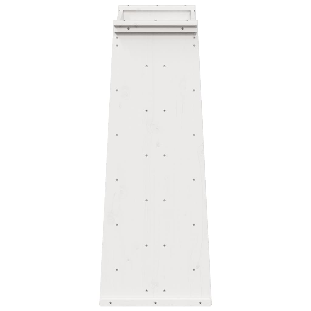 Fioriera per Erbe 6 Ripiani Bianca 69x40x101,5cm Massello Pino