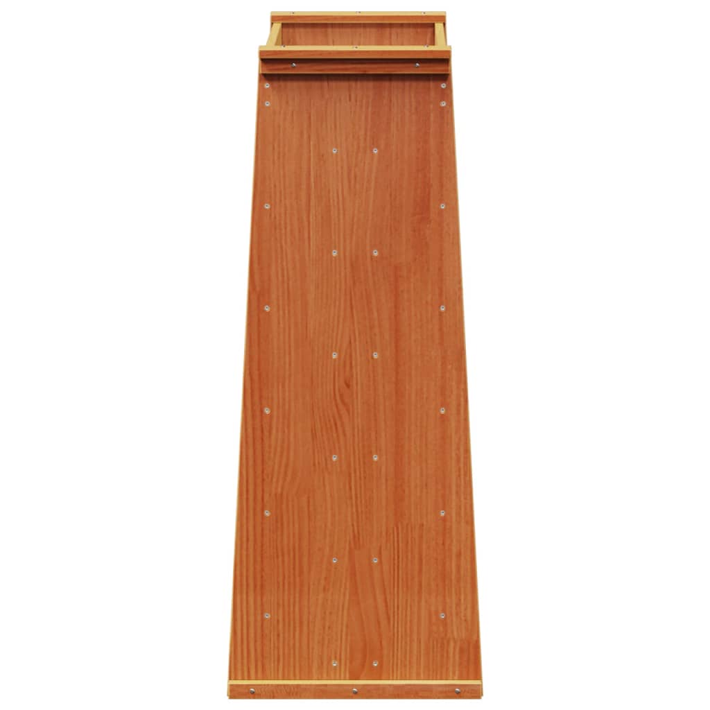 Fioriera Erbe 6 Ripiani Marrone Cera 69x40x101,5cm Legno Pino