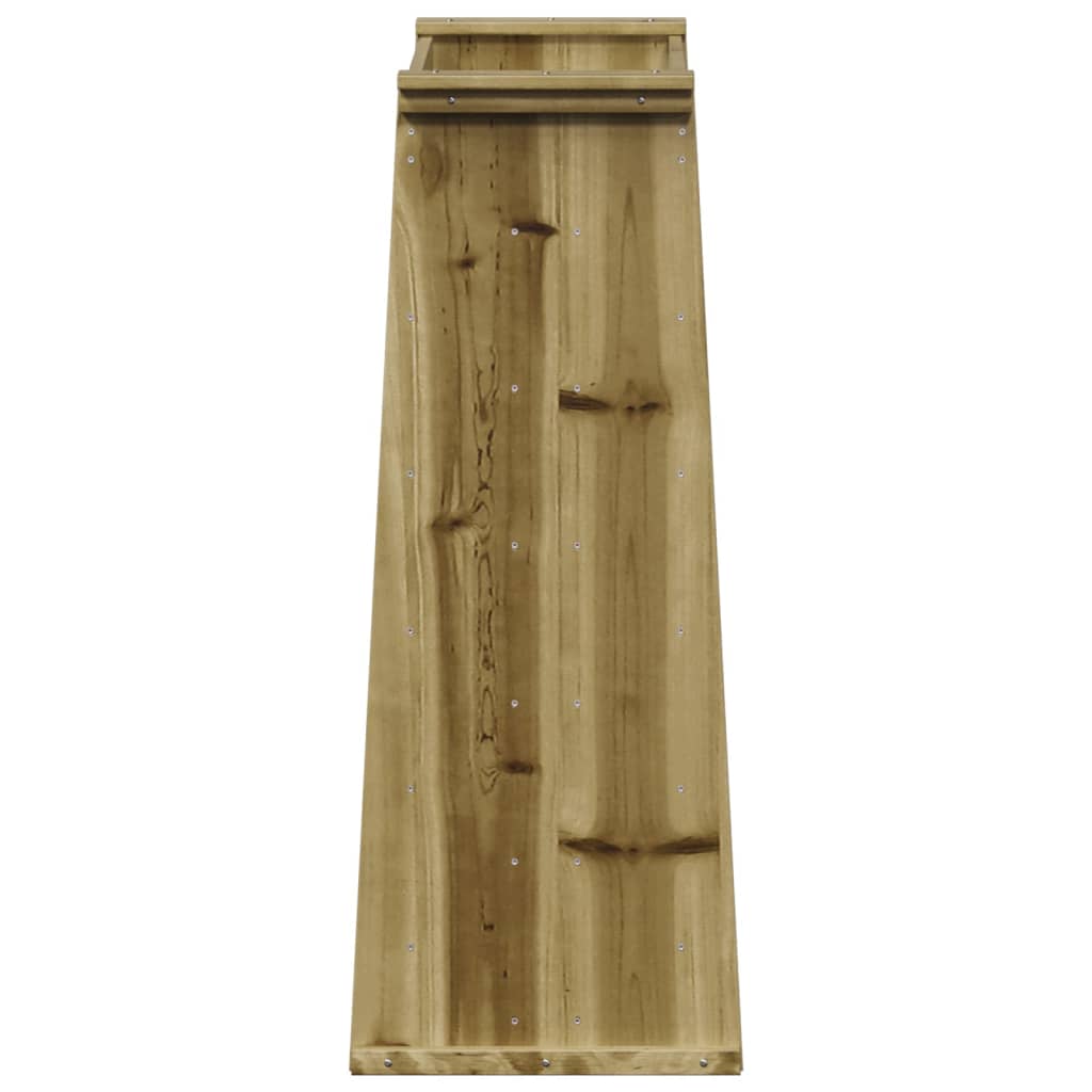 Fioriera per Erbe 6 Ripiani 69x40x101,5cm Legno Impregnato Pino