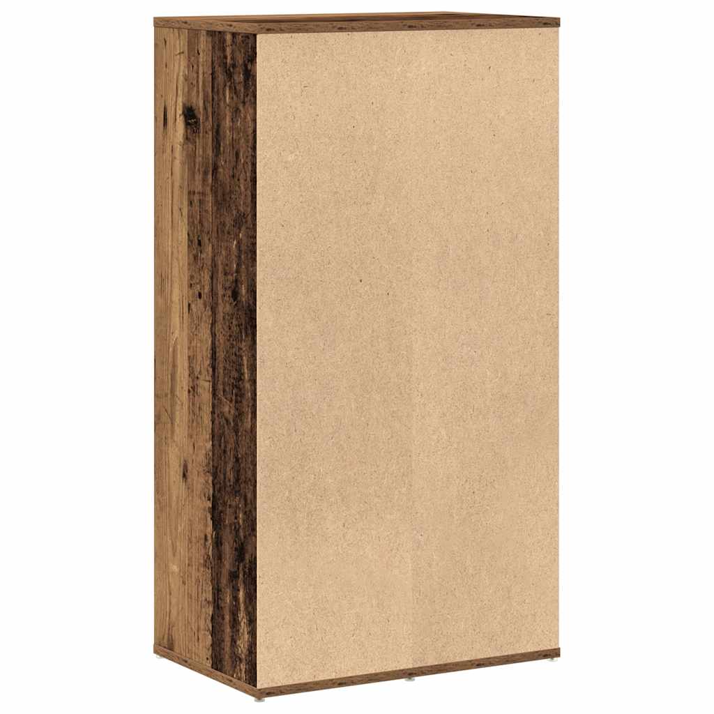 Scarpiera Legno Antico 54x34x100,5 cm in Truciolato