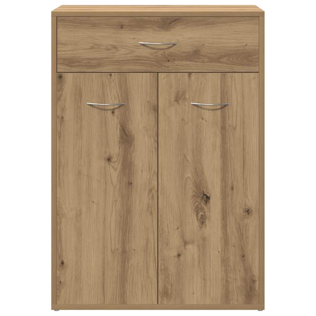 Scarpiera Rovere Artigianale 60x35x84 cm in Legno Multistrato