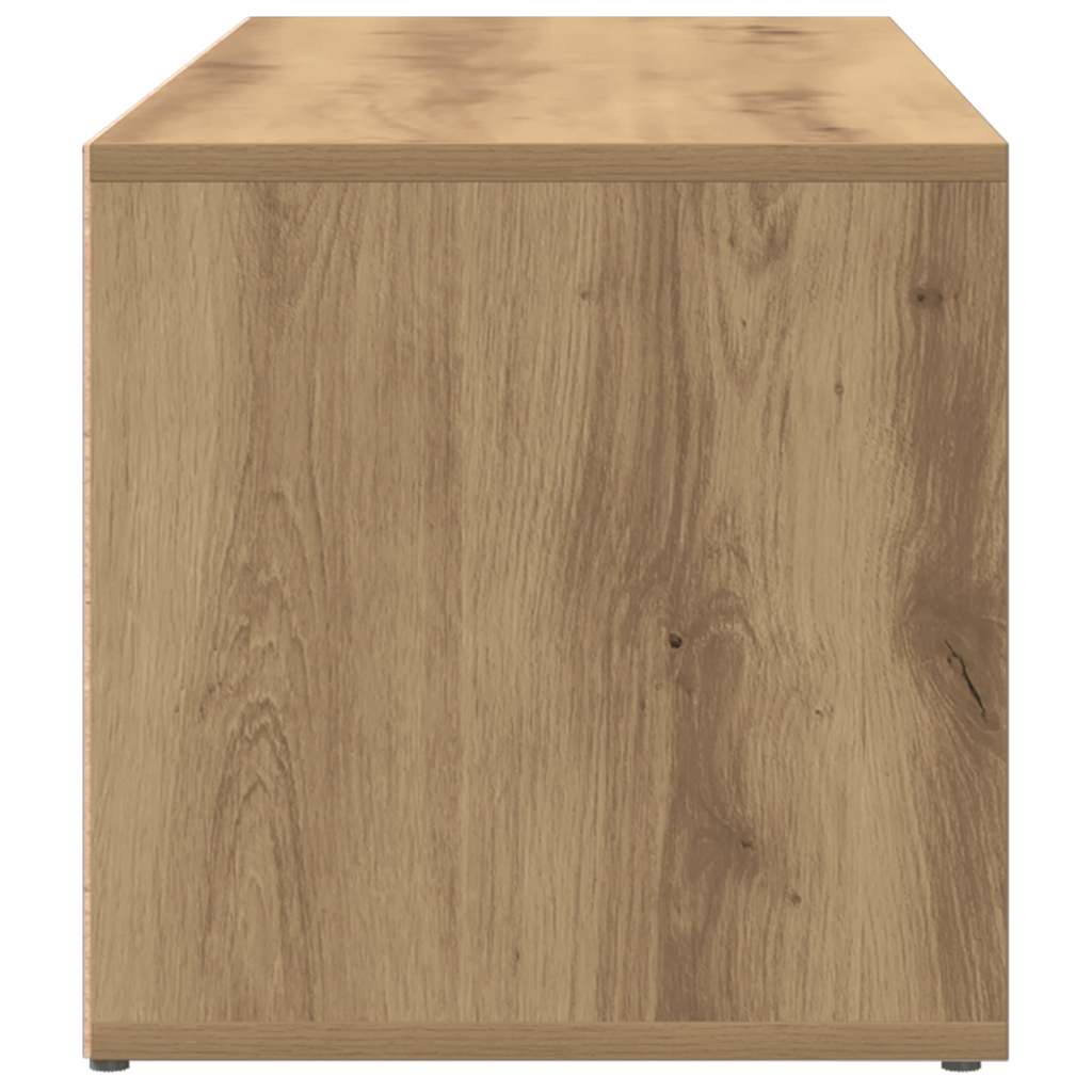 Scarpiera Rovere Artigianale 102x35x35 cm in Legno Multistrato