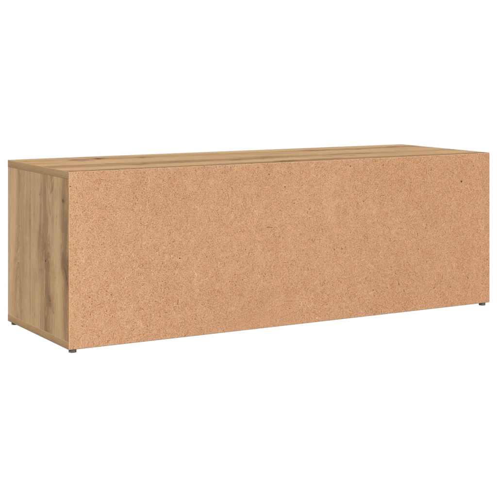 Scarpiera Rovere Artigianale 102x35x35 cm in Legno Multistrato