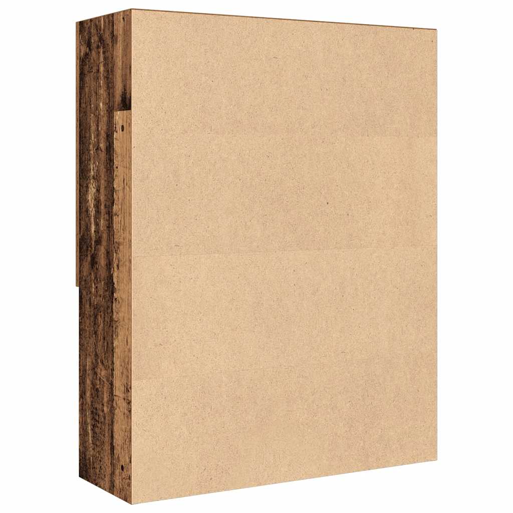 Mobile per Lavatrice Legno Antico 70,5x25,5x90 cm