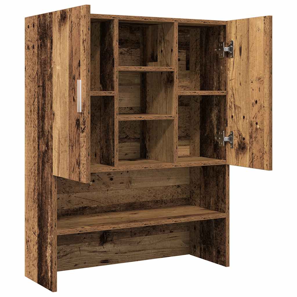 Mobile per Lavatrice Legno Antico 70,5x25,5x90 cm
