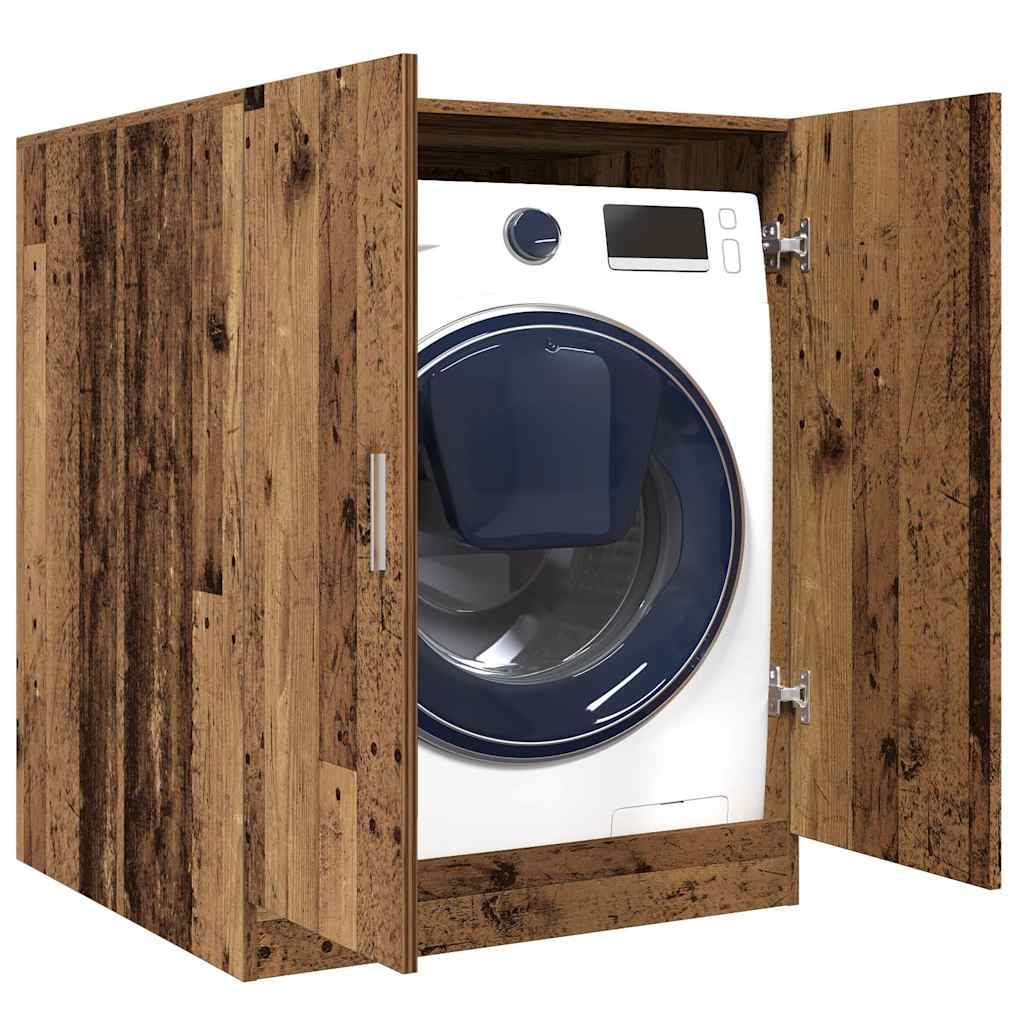 Mobile per Lavatrice Legno Antico 70,5x71,5x91,5 cm