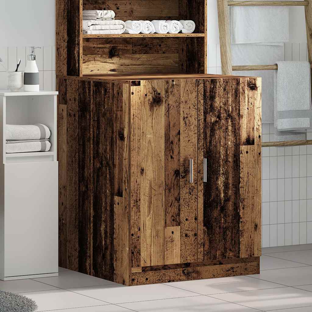 Mobile per Lavatrice Legno Antico 70,5x71,5x91,5 cm