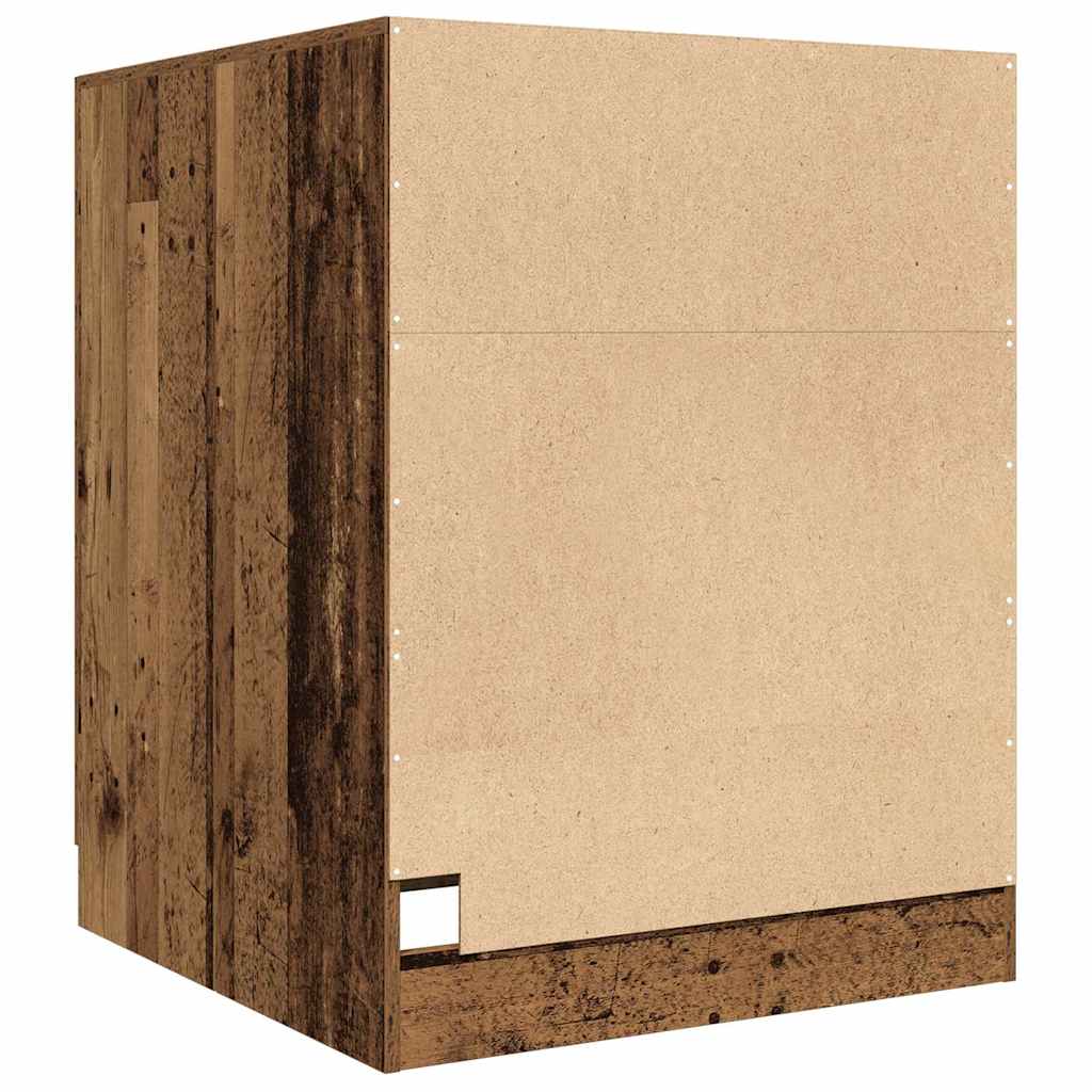Mobile per Lavatrice Legno Antico 70,5x71,5x91,5 cm
