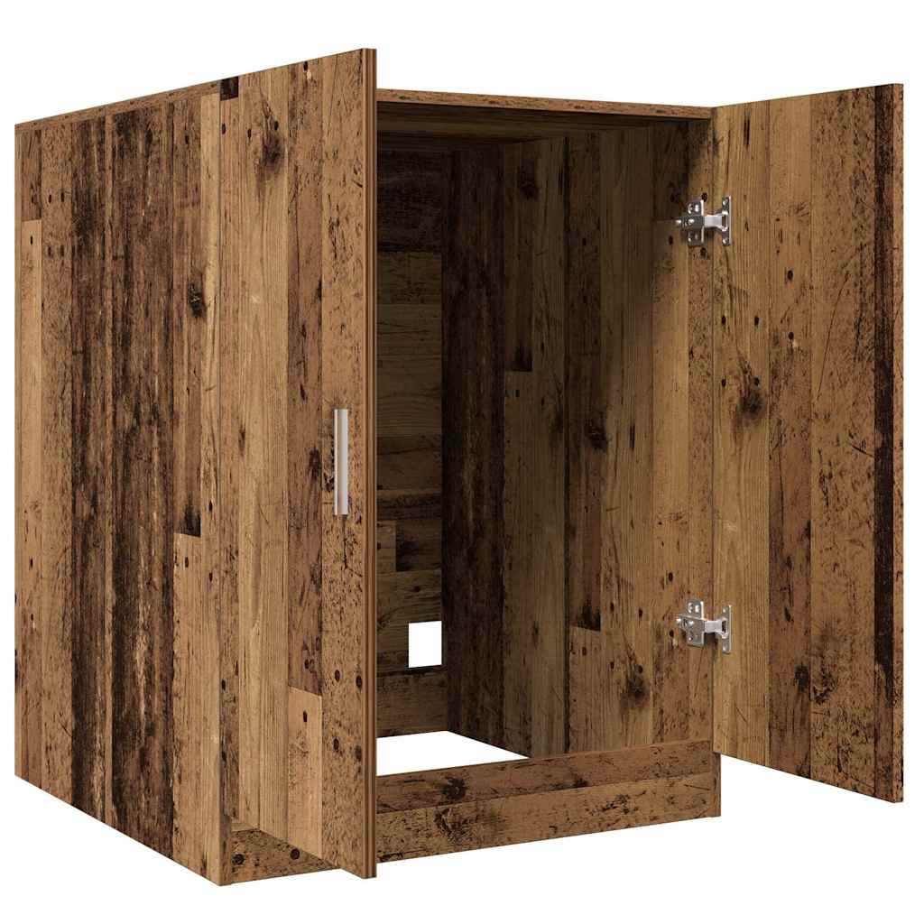 Mobile per Lavatrice Legno Antico 70,5x71,5x91,5 cm