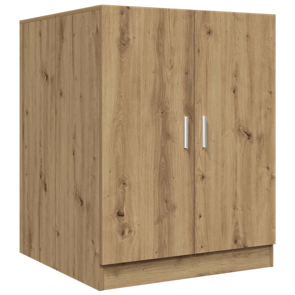 Mobile per Lavatrice Rovere Artigianale 70,5x71,5x91,5 cm