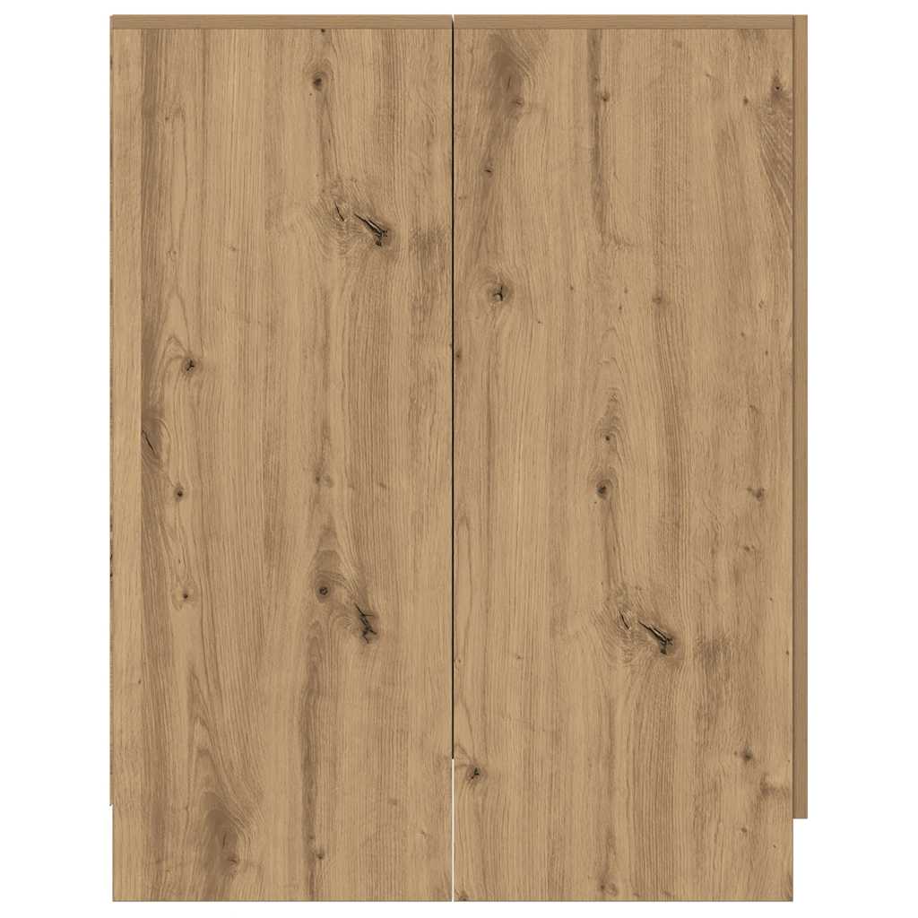Mobile per Lavatrice Rovere Artigianale 70,5x71,5x91,5 cm
