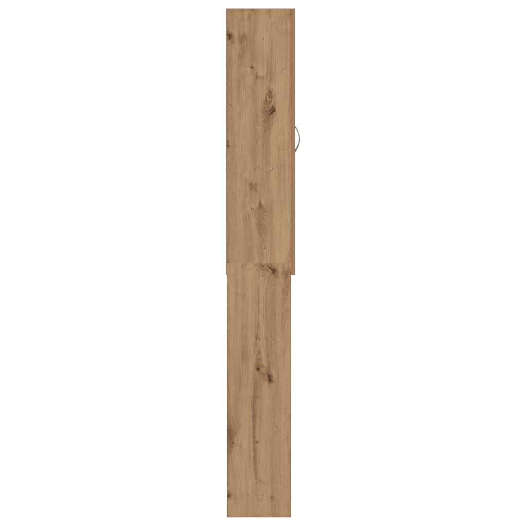 Mobile per Lavatrice Rovere Artigianale 64x25,5x190 cm