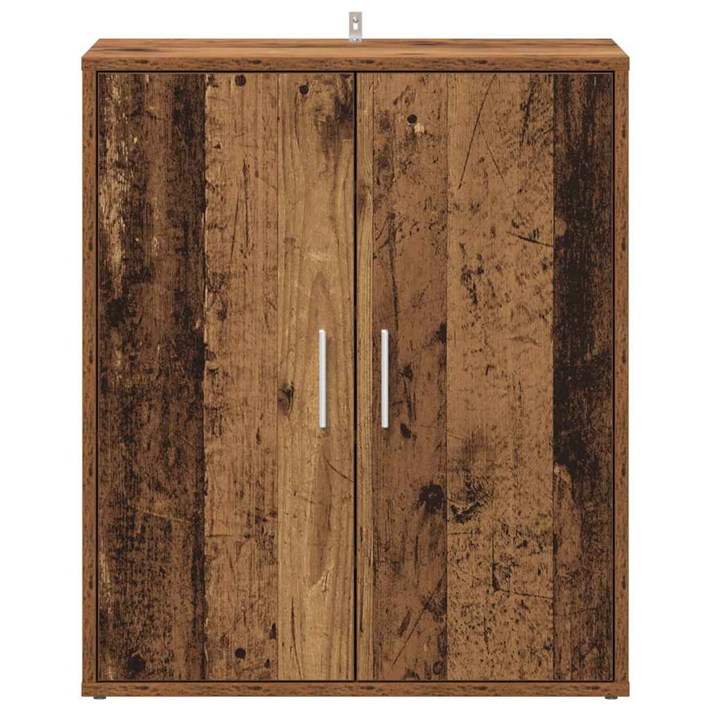 Scarpiera Legno Vecchio 60x35x70 cm in Legno Multistrato