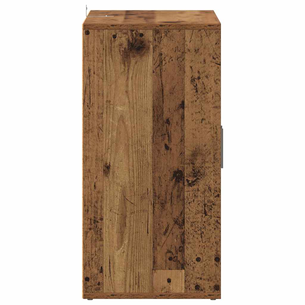 Scarpiera Legno Vecchio 60x35x70 cm in Legno Multistrato