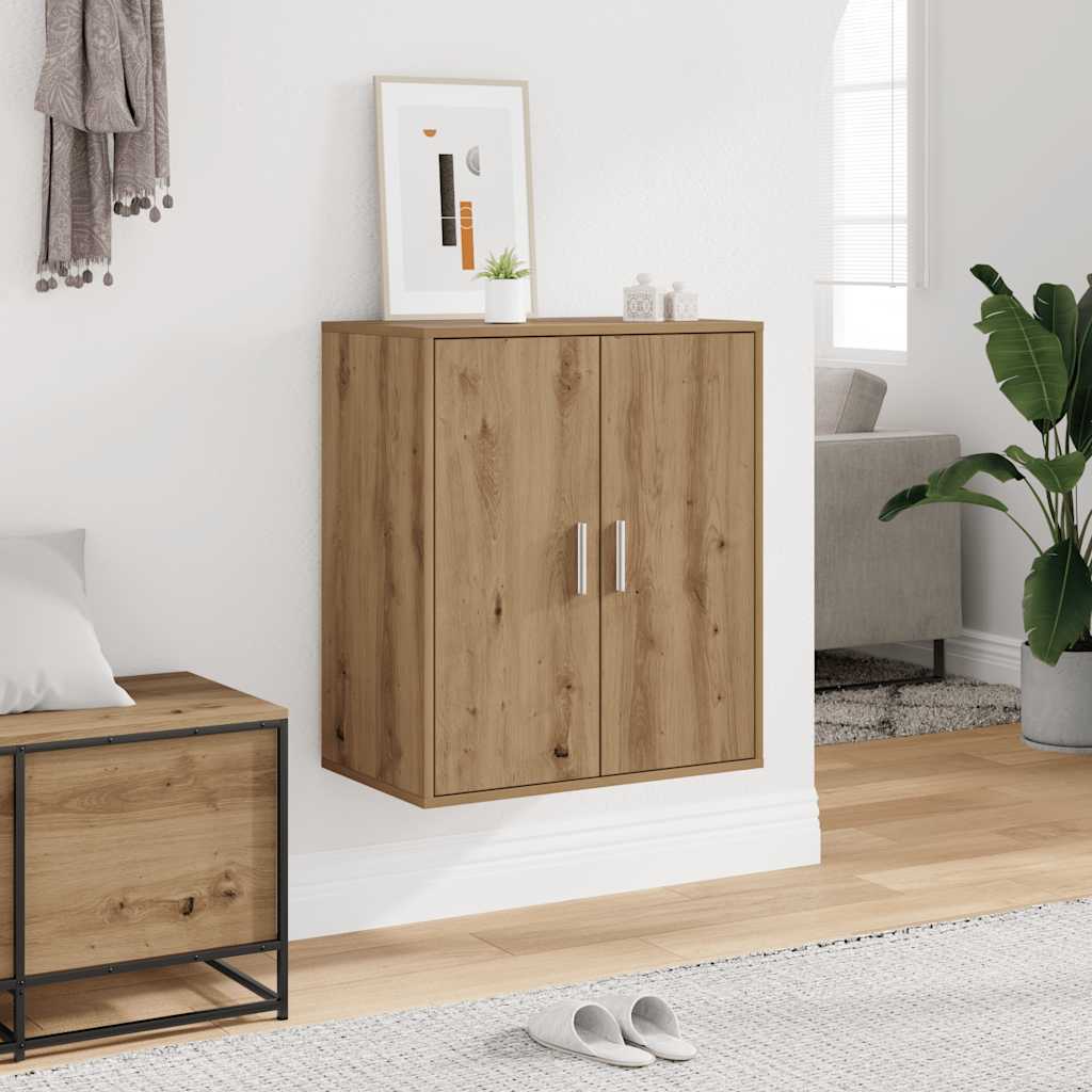 Scarpiera Rovere Artigianale 60x35x70 cm in Legno Multistrato