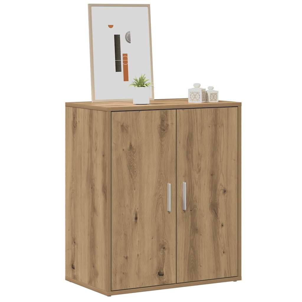 Scarpiera Rovere Artigianale 60x35x70 cm in Legno Multistrato