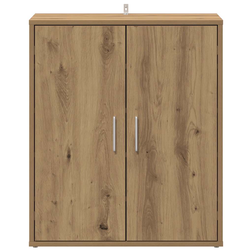 Scarpiera Rovere Artigianale 60x35x70 cm in Legno Multistrato