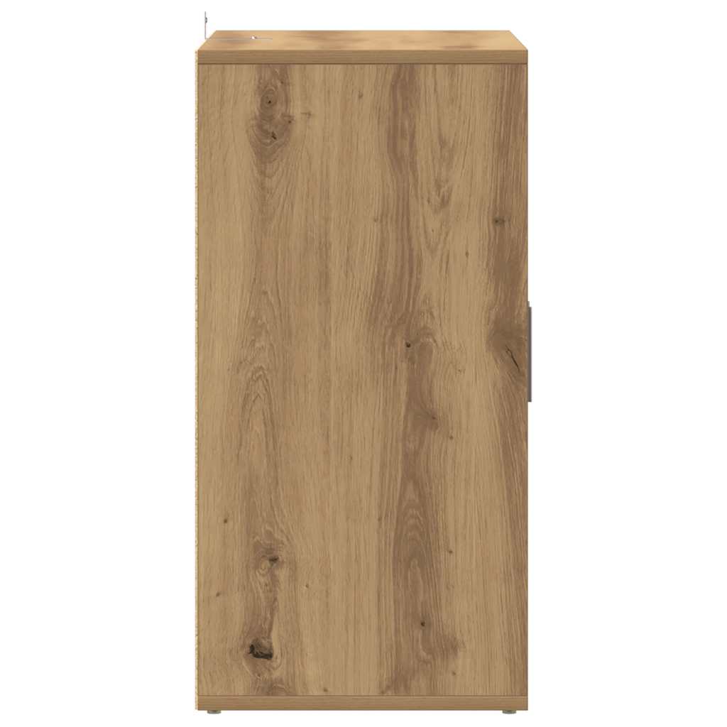 Scarpiera Rovere Artigianale 60x35x70 cm in Legno Multistrato