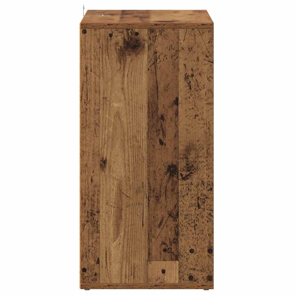 Scarpiera Legno Vecchio 60x35x70 cm in Legno Multistrato