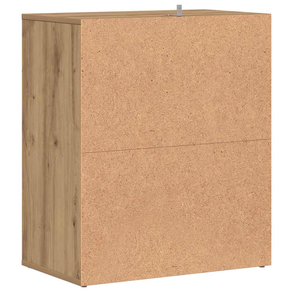 Mobile per scarpe 60 x 35 x 70 cm Rovere Artigianale 5 ripiani
