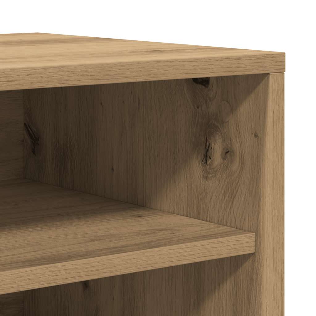 Mobile per scarpe 60 x 35 x 70 cm Rovere Artigianale 5 ripiani