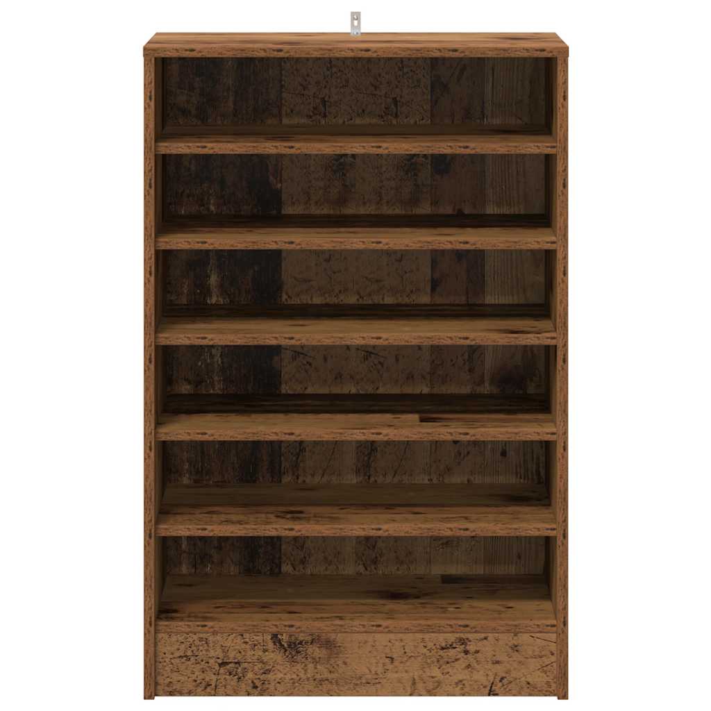 Mobile per scarpe 60 x 35 x 92 cm Legno antico
