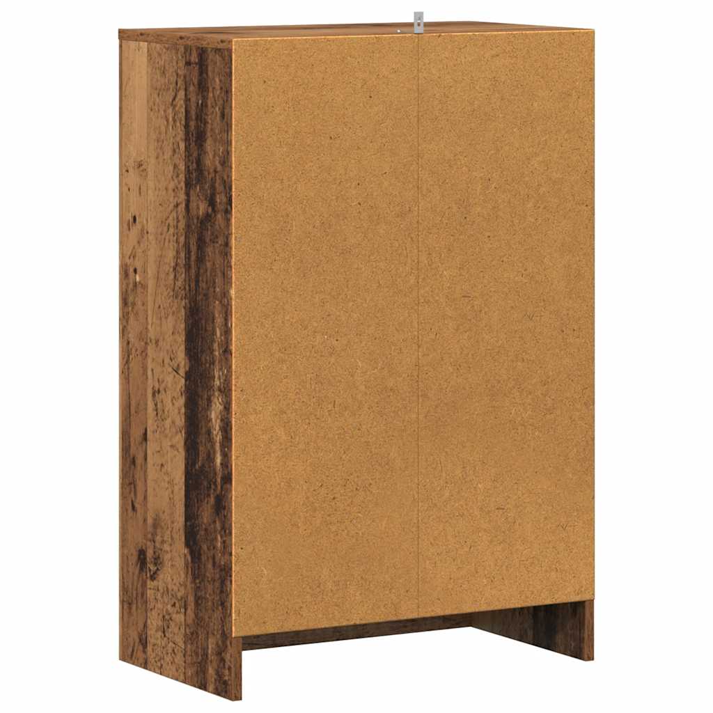 Mobile per scarpe 60 x 35 x 92 cm Legno antico