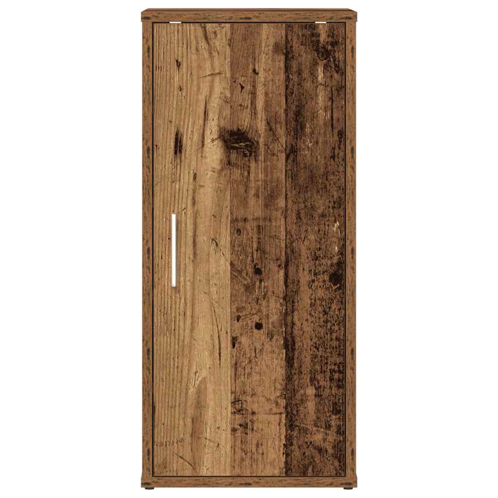 Scarpiere 2 pz Legno Antico 32x35x70 cm in Truciolato