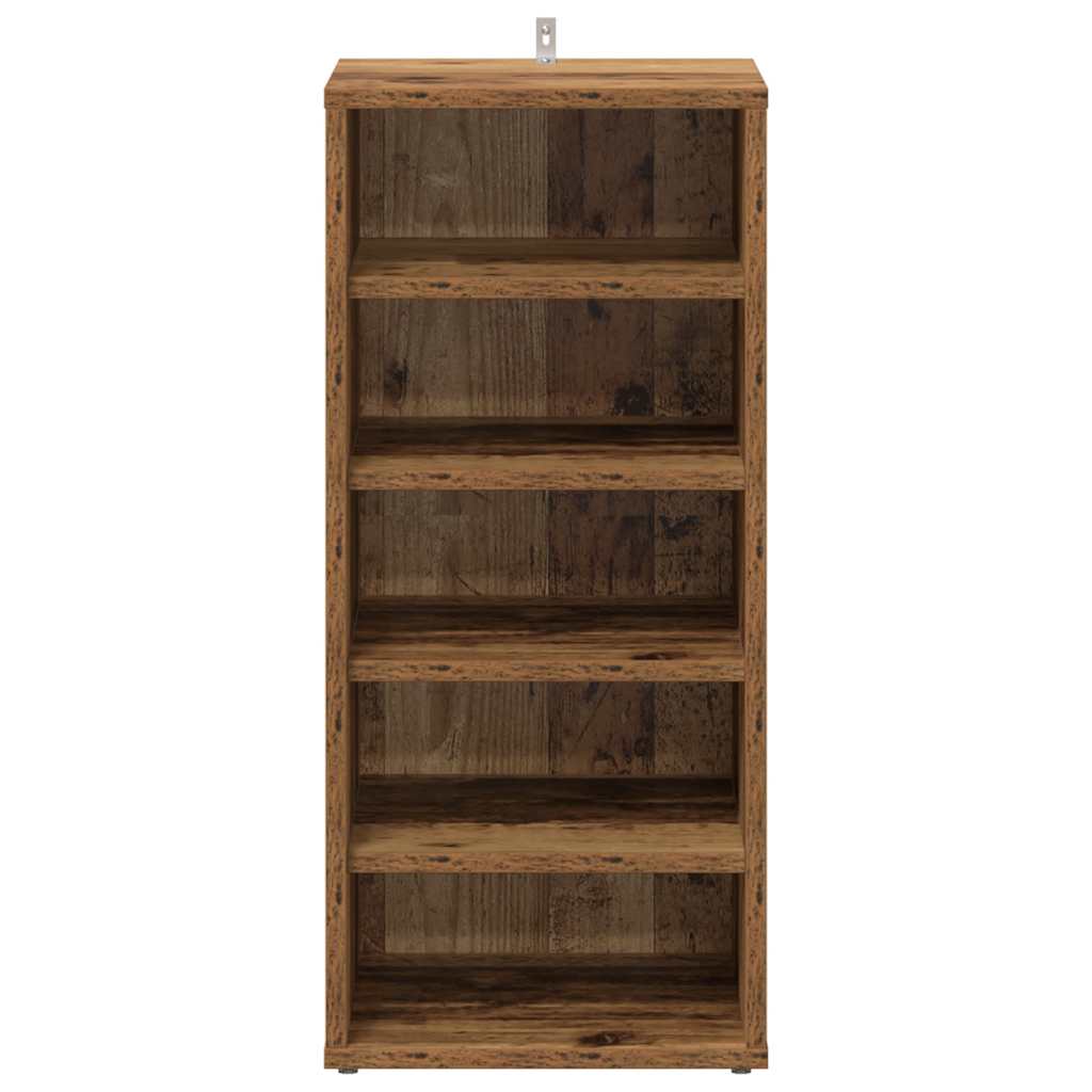 Mobile per scarpe 32 x 35 x 70 cm Legno antico