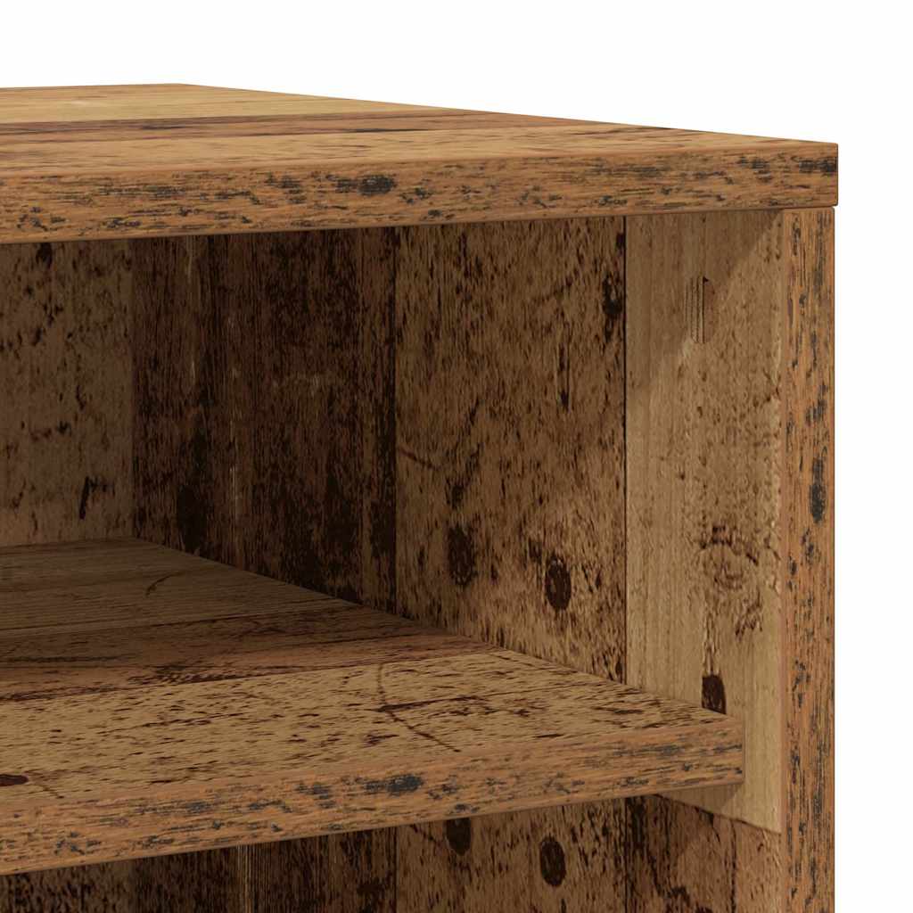 Mobile per scarpe 32 x 35 x 70 cm Legno antico