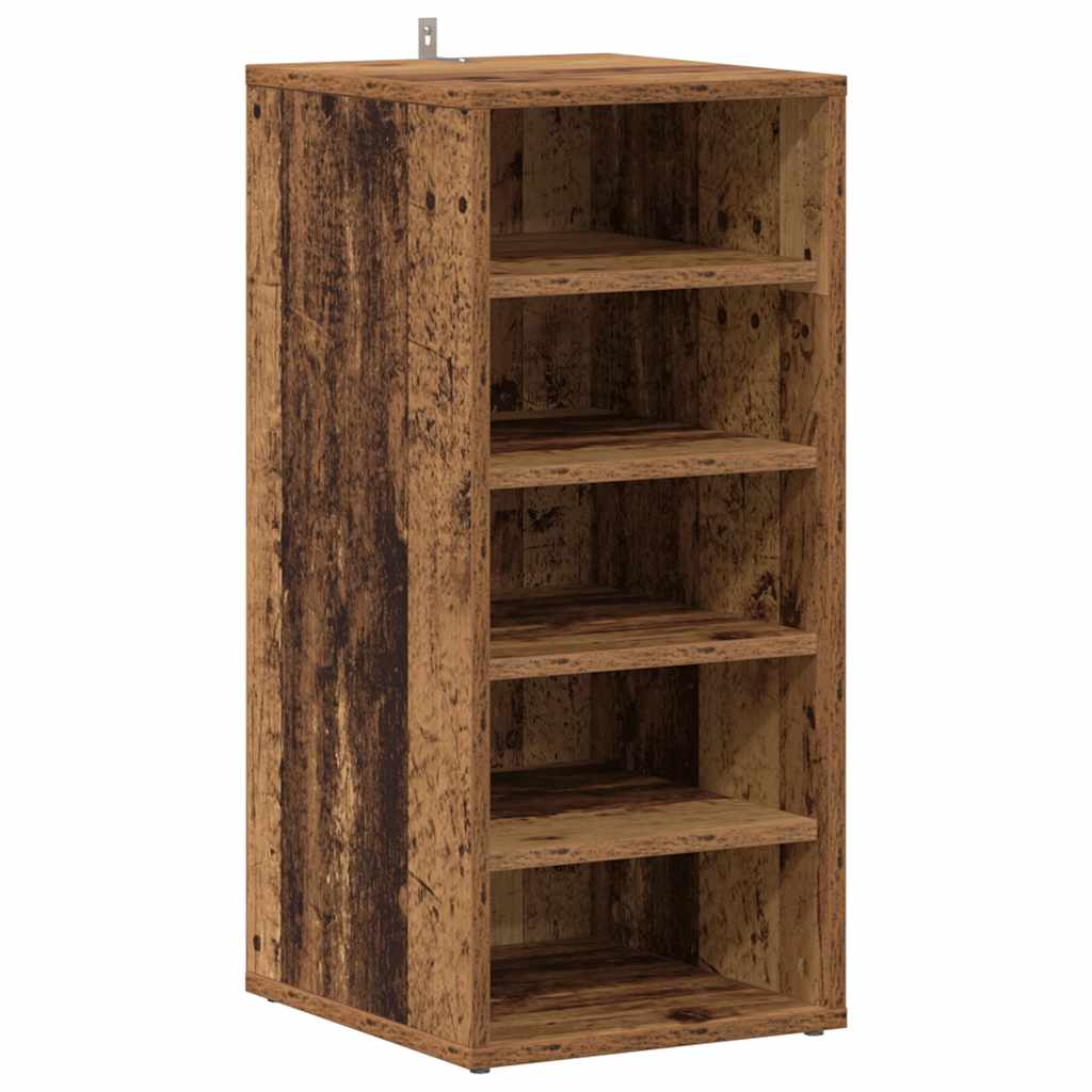 Mobile per scarpe 32 x 35 x 70 cm Legno antico