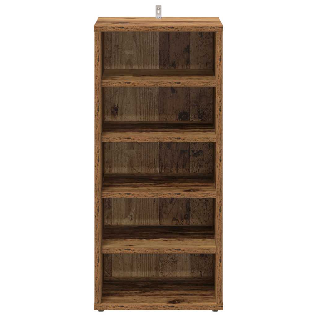 Mobile per scarpe 32 x 35 x 70 cm Legno antico