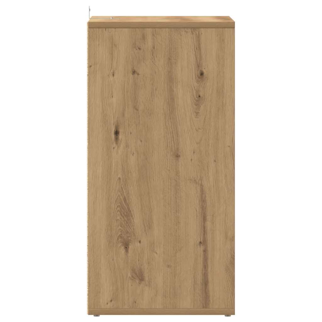 Mobile per scarpe 32 x 35 x 70 cm Rovere Artigianale 5 ripiani