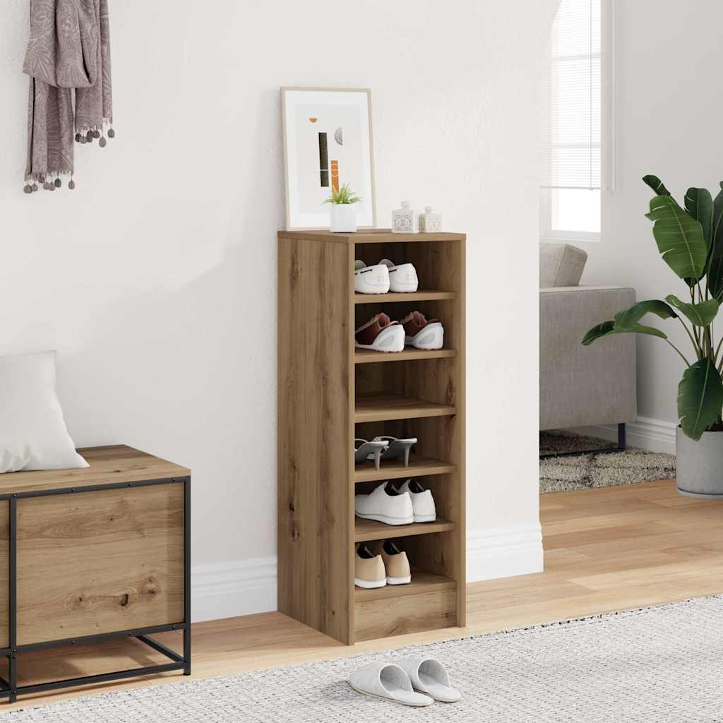 Mobile per scarpe 32 x 35 x 92 cm Rovere Artigianale